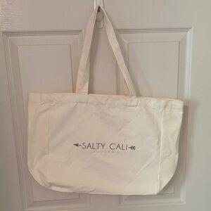 NWOT Salty Cali Canvas Tote